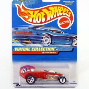 Hot Wheels Skullrider #138 Virtual Collection Red Die-Cast Car 2000